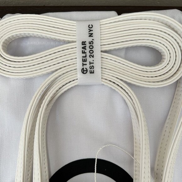 New with Tags💕Telfar💕White Shopping Bag Small - Picture 3 of 7
